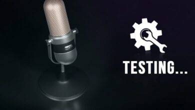 Test Microphone on Windows