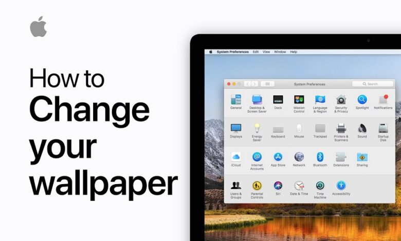 Change Wallpaper on Mac