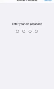 Change Passcode on iPhone