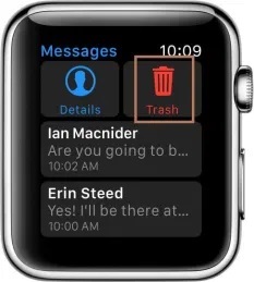 Delete Messages on Apple Watch