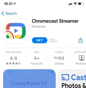 Chromecast Safari Browser