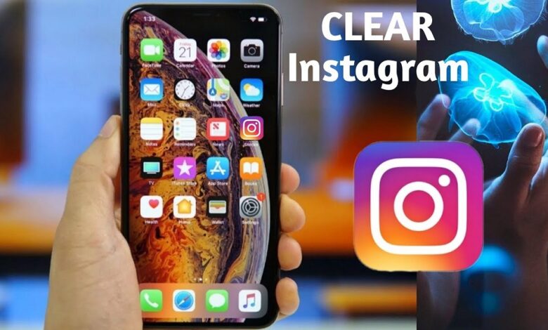 Clear Instagram Cache on iPhone