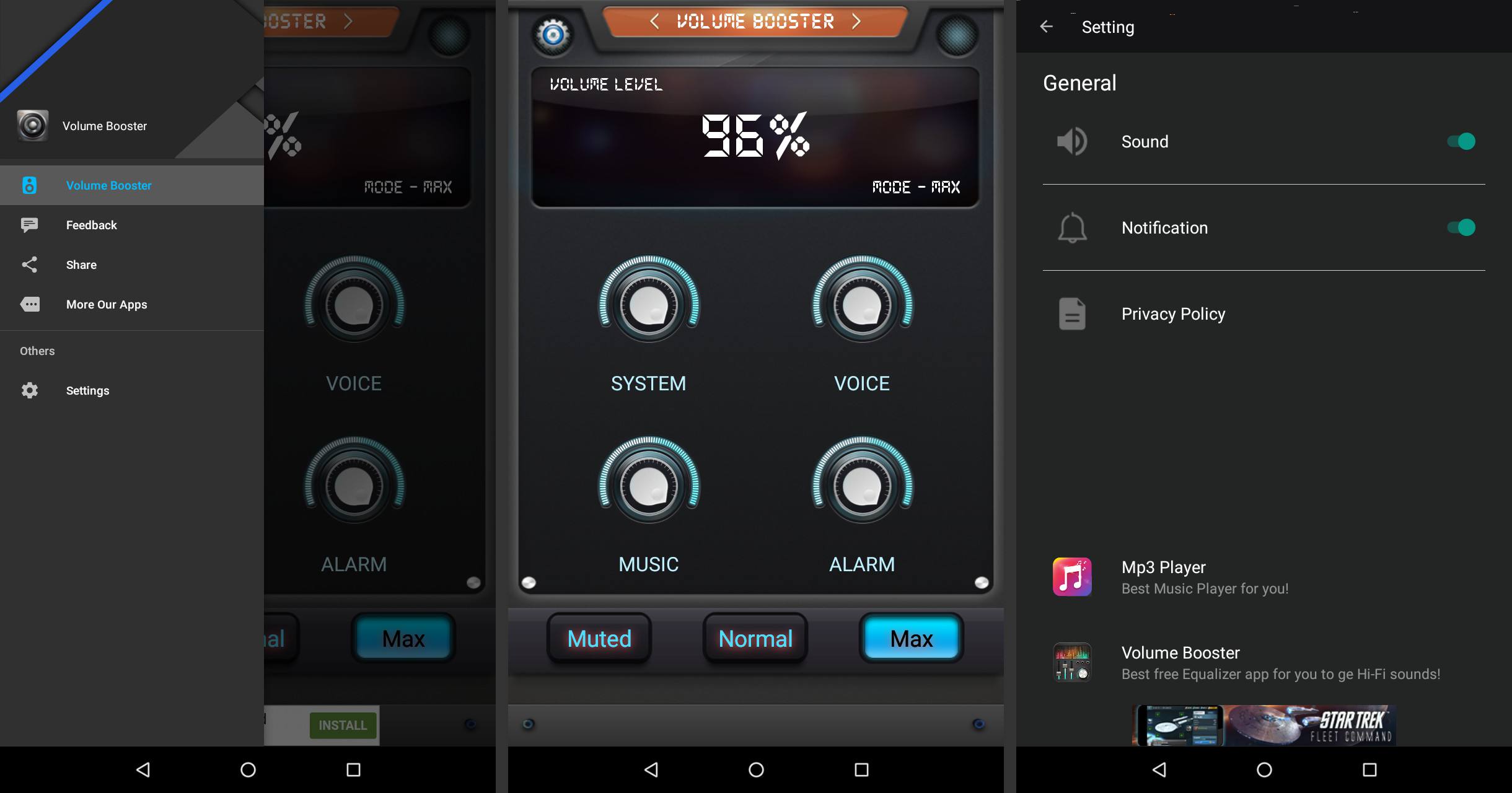 simple volume booster