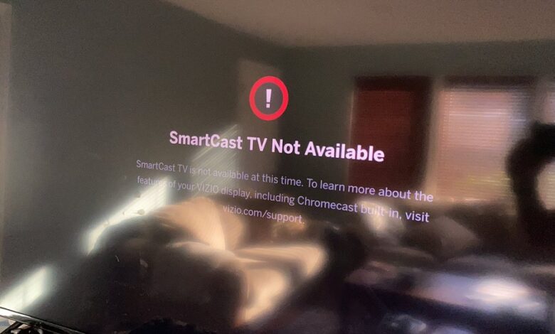 SmartCast TV Not Available