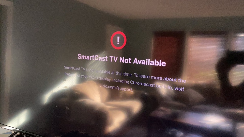 SmartCast TV Not Available