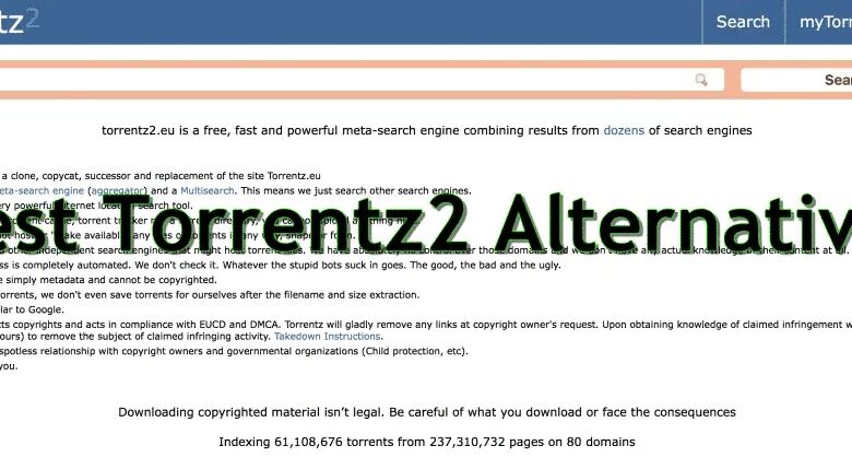 Torrentz2 Alternatives