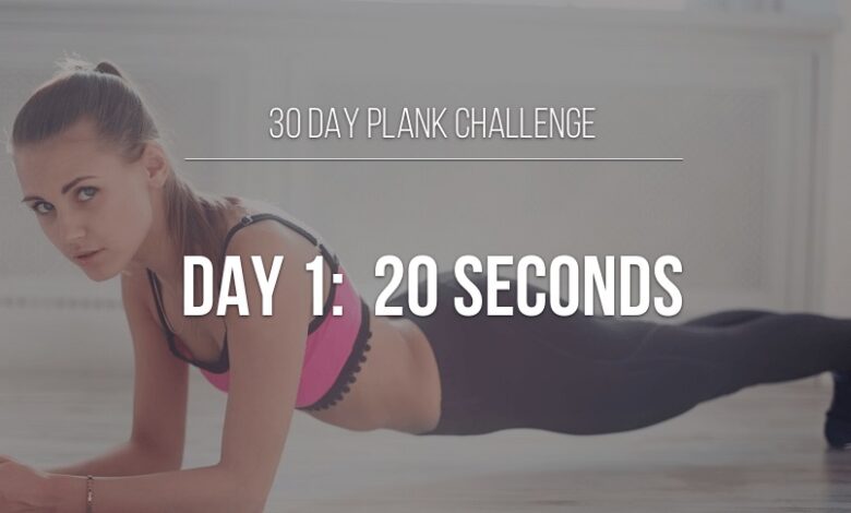 30 Day Plank challenge