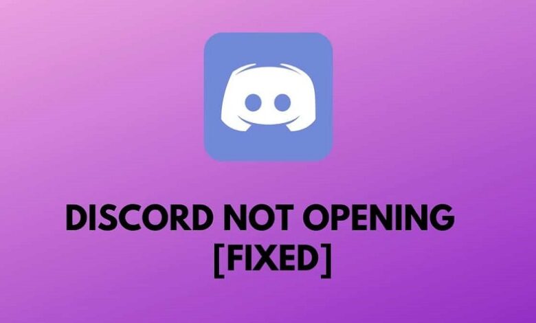 Discord not Opening