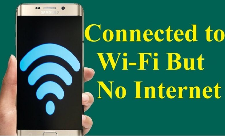 Wifi Connected but no Internet