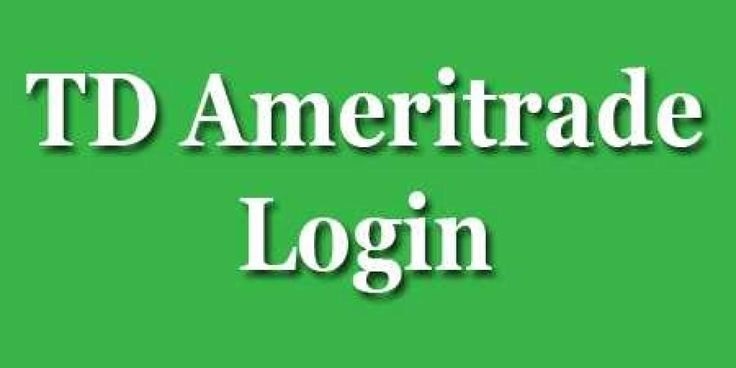 TD Ameritrade Login