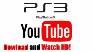 Activating YouTube on PlayStation 3