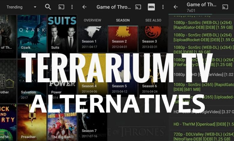 Terrarium TV Alternatives