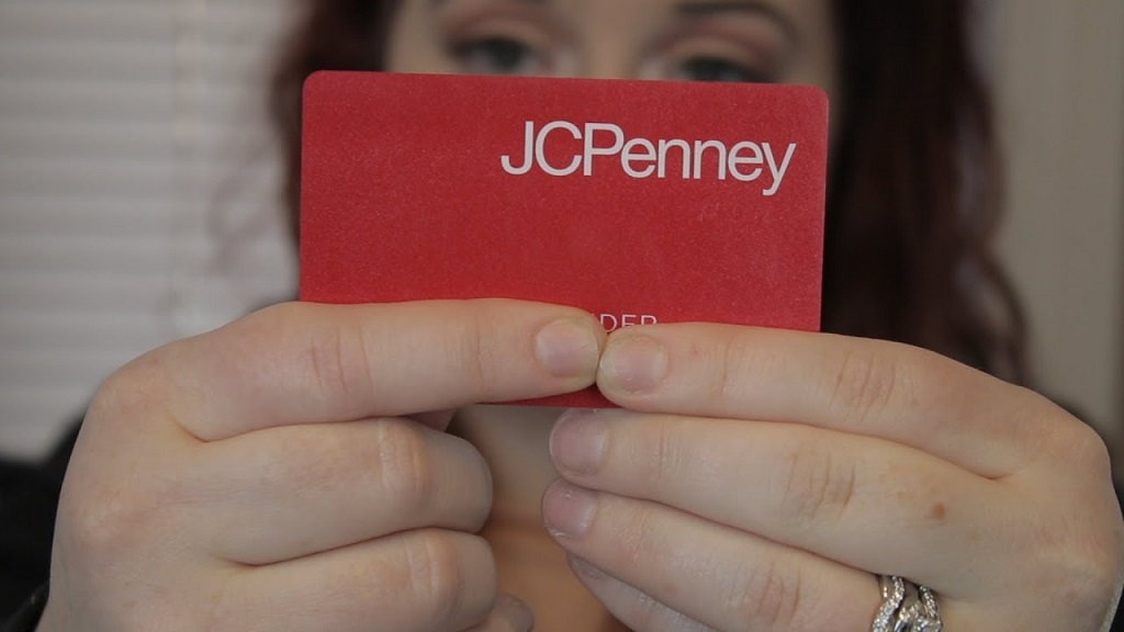 jcpenney credit card login