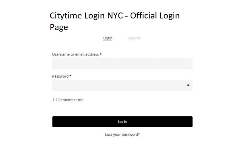 Citytime Login NYC