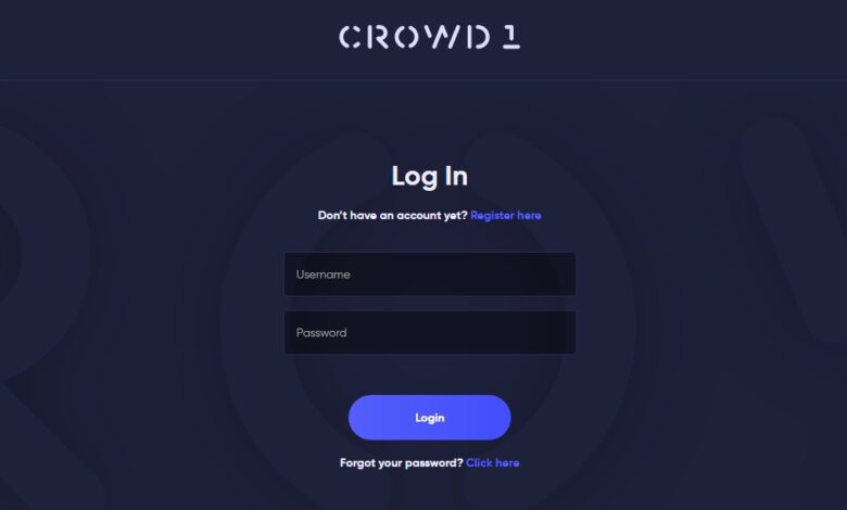 crowd1login