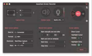 Joyoshare Screen Recorder