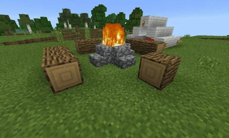 Campfire Minecraft
