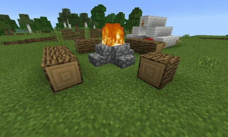 Campfire Minecraft