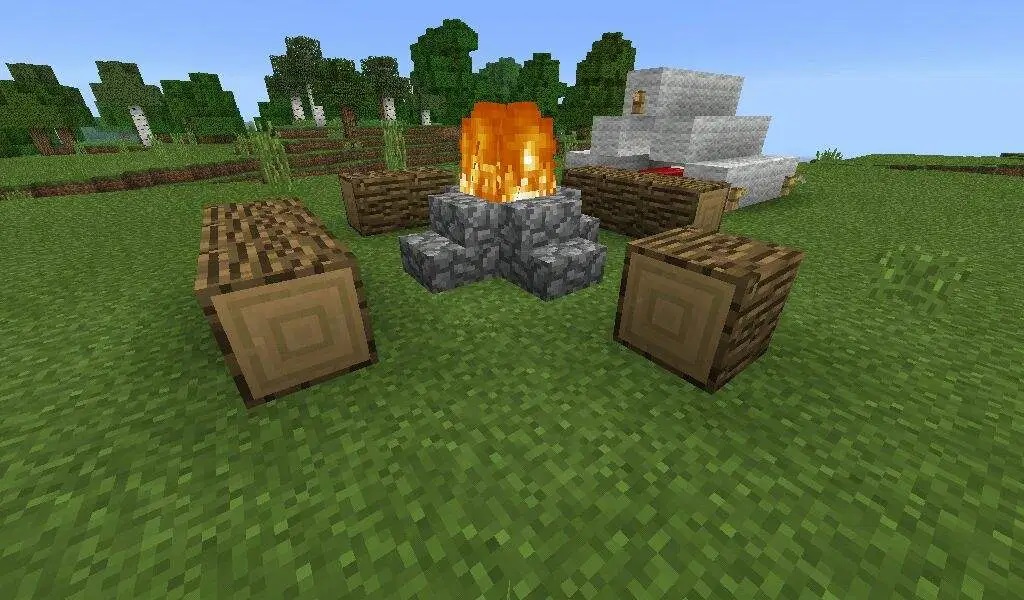 Campfire Minecraft