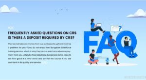 FREQUENTLY ASKED QUESTIONS ON CRS Is there a deposit required by CRS?