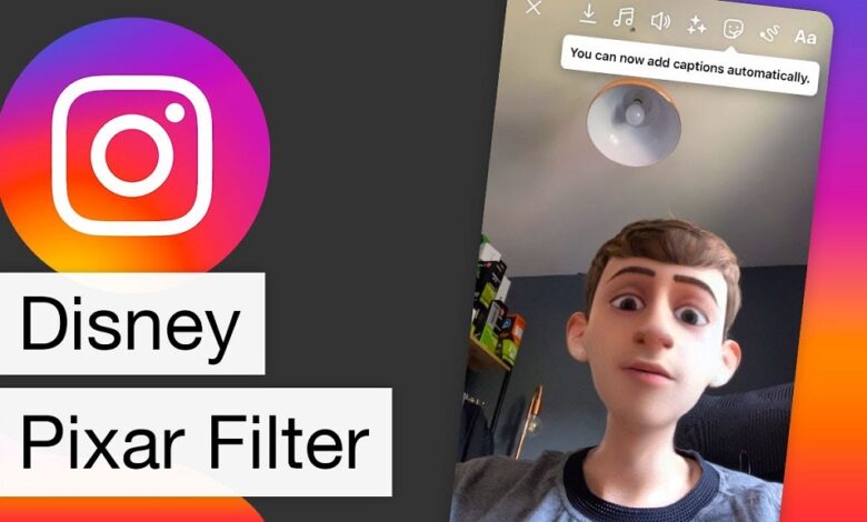 How to Get Disney Pixar Filter on Instagram