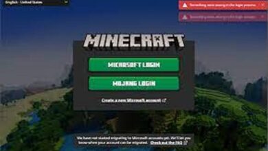 minecraft login