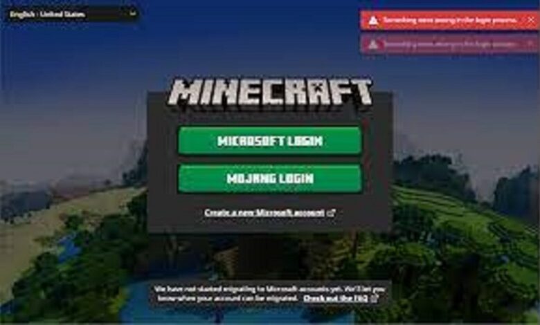 minecraft login