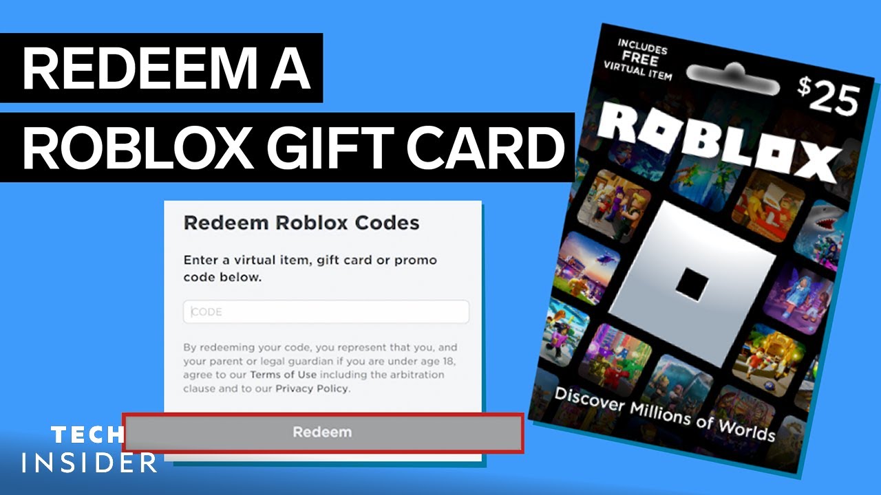 How Can We Login roblox and Redeem Roblox Gift Card - #1 Tech