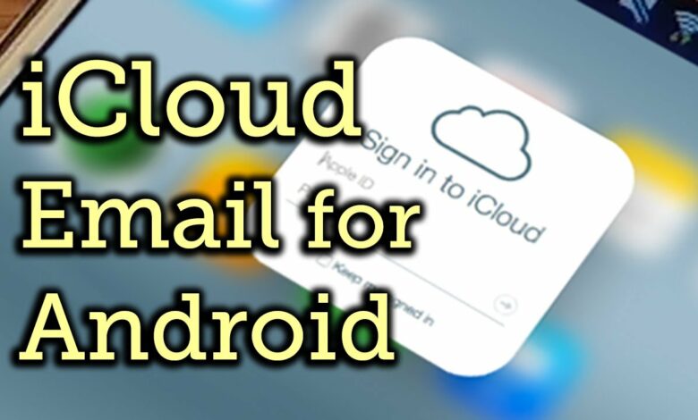iCloud email account