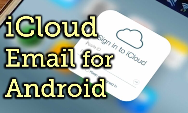 iCloud email account
