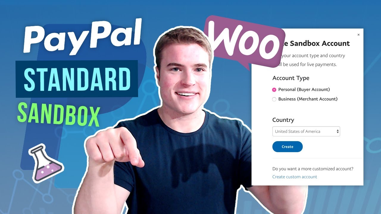 Create PayPal Sandbox Test Account